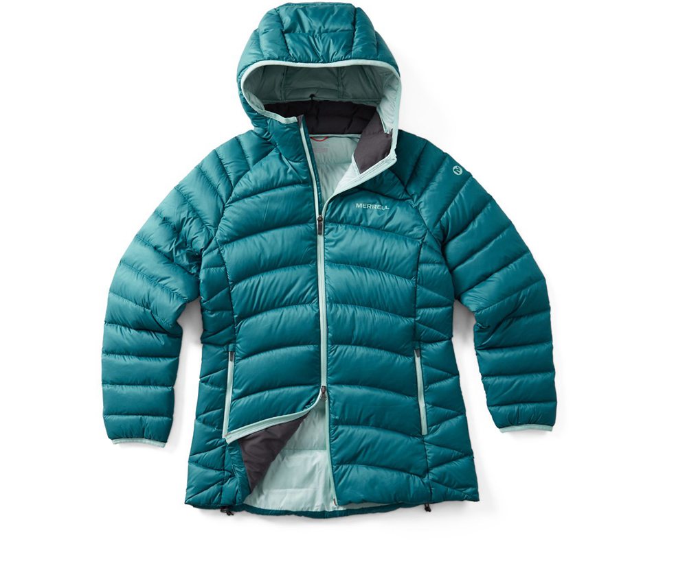 Jaqueta Senhora - Merrell Ridgeline Thermo Parka - Azuis - FIH156094